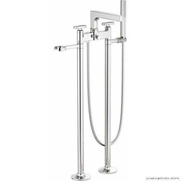 Brizo Kintsu Chrome Freestanding Tub Filler Kit - Image 2