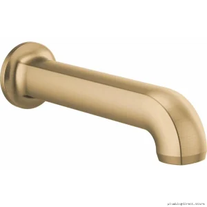 Brizo Kintsu Divert-Free Tub Faucet in Brilliant Luxe Gold