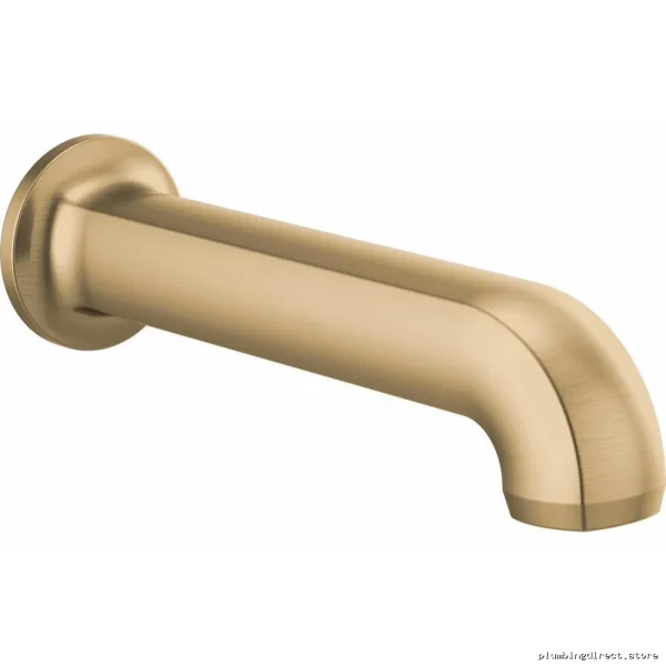 Brizo Kintsu Divert-Free Tub Faucet in Brilliant Luxe Gold