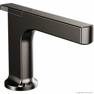 Brizo Kintsu Water-Saving Single-Hole Bathroom Faucet - Black Onyx