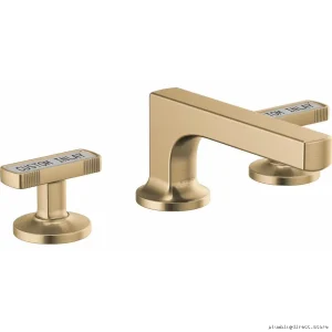 Kintsu Widespread Faucet Handle Kit - Custom Inlay & Premium Gold Finish HI5306-GL by Brizo