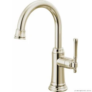 Brizo Beverage Faucet 61358LF-C-PN Polished Nickel Finish