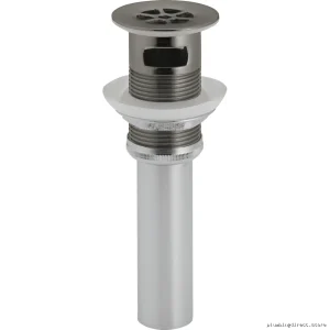 Brizo Kitchen Grid Strainer with Overflow Drain - Luxe Steel Construction