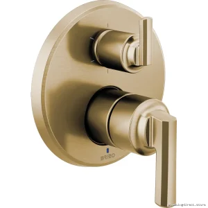 Brizo Levoir 6-Function Diverter Valve Trim - Pressure Balance, Luxe Gold Finish T75P698-GLLHP