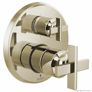 Brizo Levoir Polished Nickel 6-Function Shower Valve