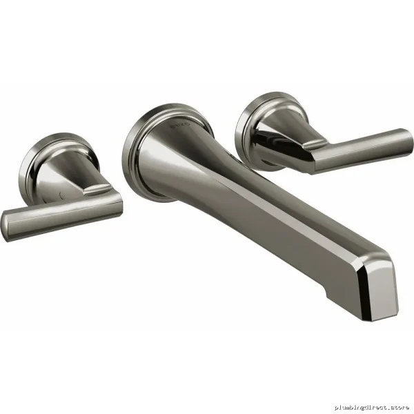 Brizo Levoir Black Onyx Tub Faucet Lever Kit - 2 Handle Wall Mount Pair