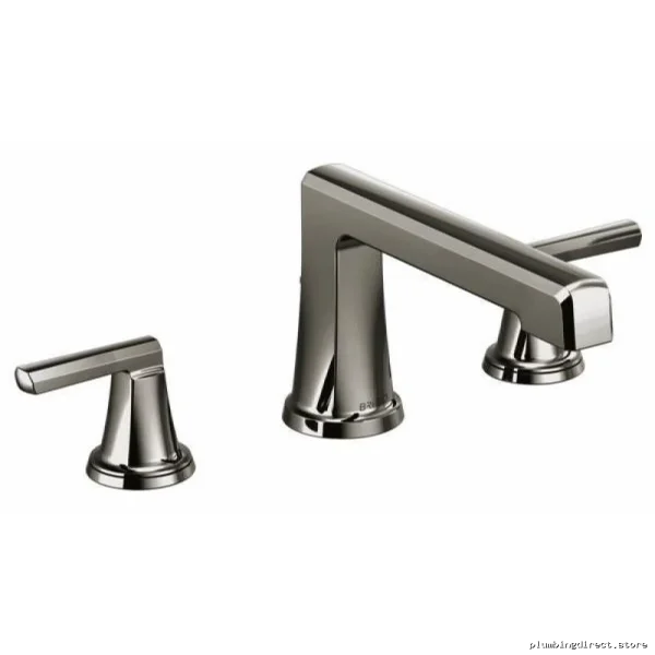 Brizo Levoir Brushed Nickel Roman Tub Faucet Trim - No Handles Included T67398-BNXLHP