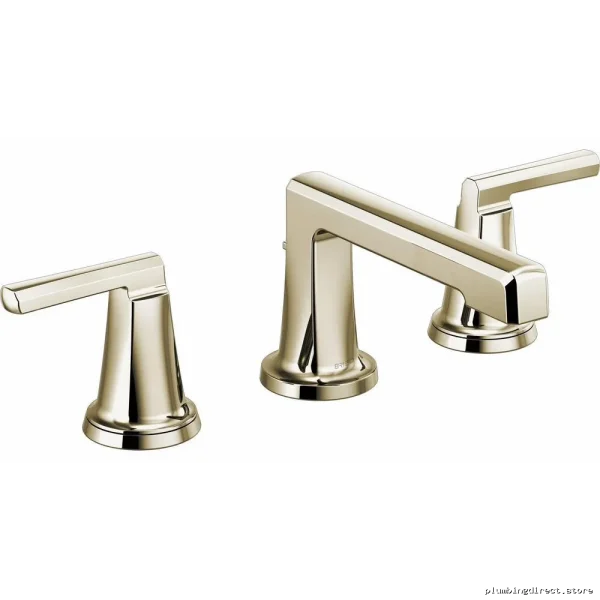 Brizo Levoir Eco-Friendly 1.2 GPM Polished Nickel Bathroom Faucet No Handles