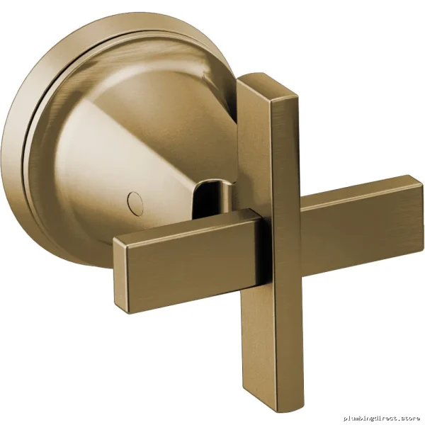 Levoir Luxe Gold Cross Handle Wall Mount Kit - HX7098-GL Brizo