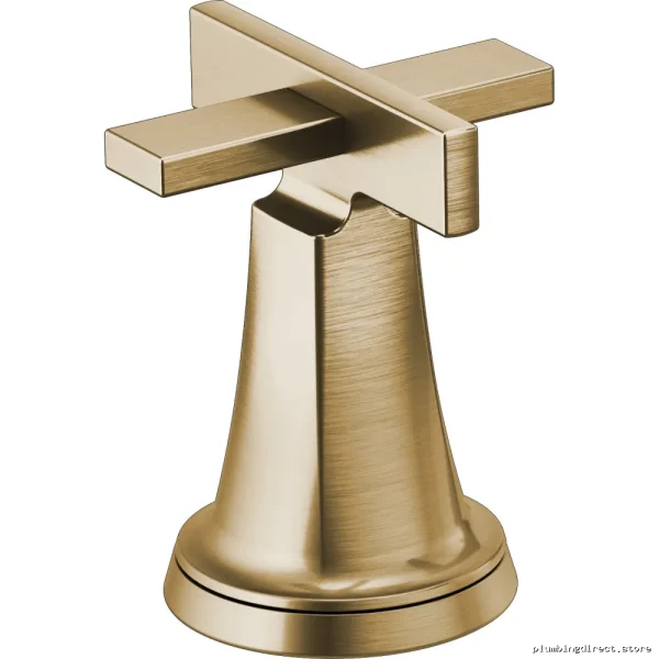 Brizo Levoir Widespread Faucet Luxe Gold Cross Handles - Pair HX5398-GL