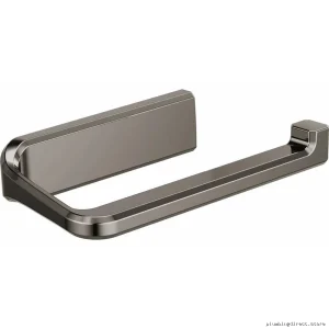 Brizo Levoir Modern Black Onyx Toilet Paper Holder 695098-BNX