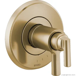 Brizo Levoir TempAssure Valve in Brilliance Luxe Gold