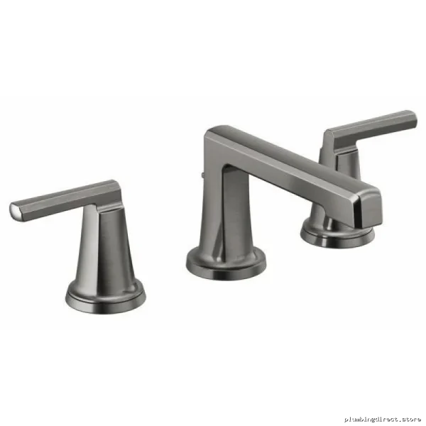 Levoir 65397LF-SLLHP-ECO Widespread Faucet 1.2 GPM - Luxe Steel Finish & Fewer Handles by Brizo