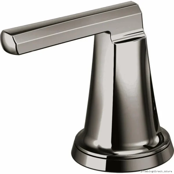 Brizo Levoir Widespread Faucet Lever Handles - Brilliance Black Onyx Pair
