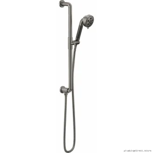 Brizo Litze Adjustable Handheld Shower with Slide Bar - Modern Luxe Steel Design SL-8