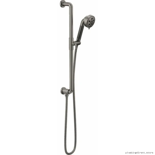 Brizo Litze Adjustable Handheld Shower with Slide Bar - Modern Luxe Steel Design SL-8