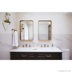 Premium Brizo Litze Luxe Gold Modern Bathroom Faucet