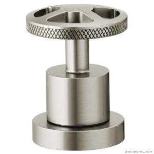 Elegant Brizo Litze HW632-NK Nickel Tub Wheel Handle Kit