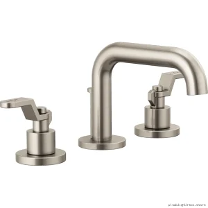 Brizo Litze Single-Handle Widespread Bathroom Faucet - Luxe Nickel Finish 65337LF-NKLHP
