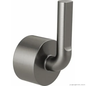 Brizo Litze Single Lever Freestanding Tub Faucet in Luxe Steel