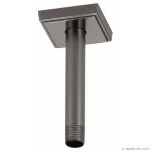 Brizo Luxe Steel Ceiling Mount Shower Arm with Flange 6 Inch RP70764SL
