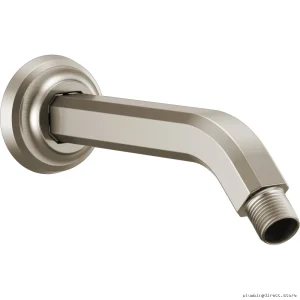 Brizo Luxe Nickel 7.5 Inch Shower Arm with Flange RP92044NK