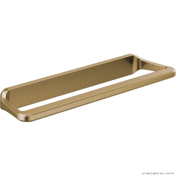 Brizo Luxe Gold 12-Inch Mini Towel Bar - Levoir Collection 694798-GL - Image 2