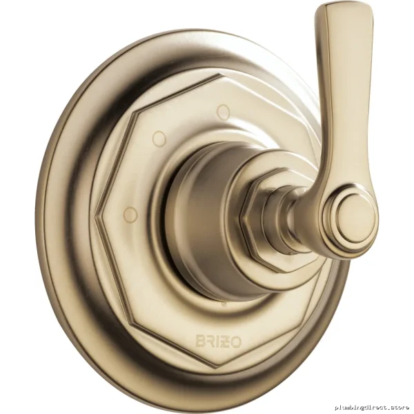 Brizo Luxe Gold 3-Way Shower Diverter Trim Rook T60861-GL