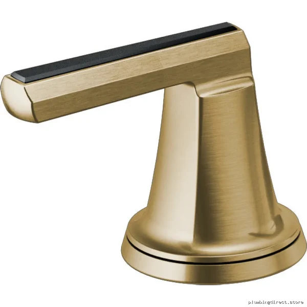 Brizo Luxe Gold Crystal Tub Lever Handle Kit