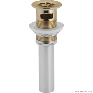 Brizo Luxe Gold Overflow Grid Drain Strainer
