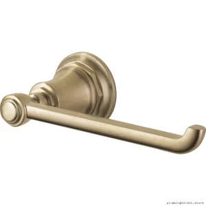 Brizo Luxe Gold Rook Modern Toilet Paper Holder 695061-GL