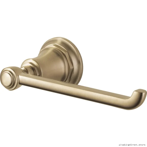 Brizo Luxe Gold Rook Modern Toilet Paper Holder 695061-GL