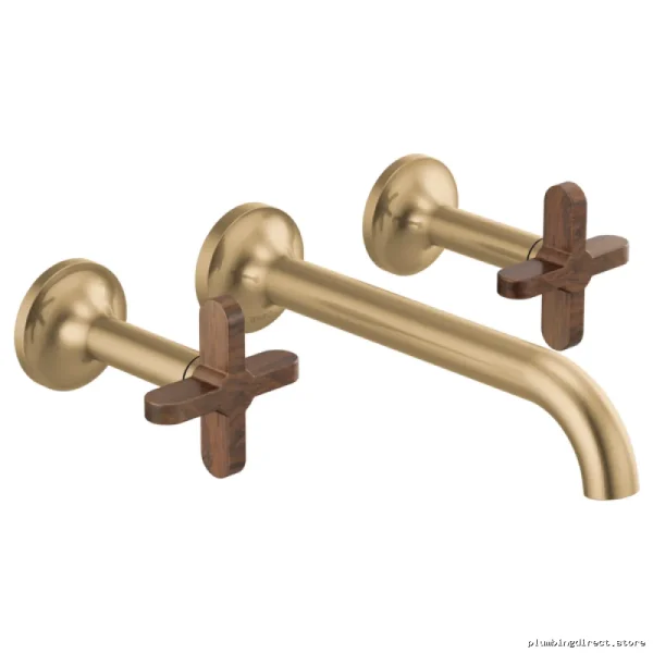 Brizo Luxe Gold Single Handle Wall Mount Bathroom Faucet T65875LF - Image 2