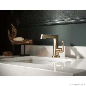 Luxe Gold Single Hole Bathroom Faucet | 65098LF-GL Brizo