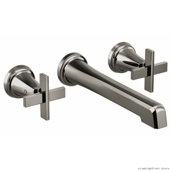 Single Hole Wall Mount Bathroom Trim - Brizo Luxe Gold - Image 2