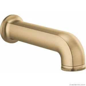 Brizo Brilliance Luxe Gold Tub Spout Diverter Kit - High-End Bathroom Fixture 73506-GL