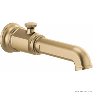 Brizo Luxe Gold Tub Spout with Diverter - RP100327GL Faucet