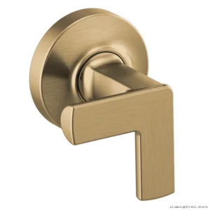 Brizo Brilliance Luxe Gold Wall Mount Cross Handle Kit - Luxury Bathroom Fixture HX70406-GL