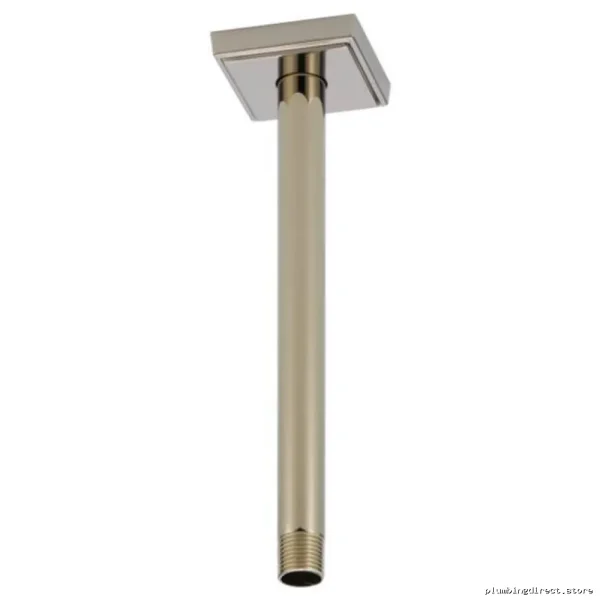 Brizo RP70765NK Luxe Nickel 10-Inch Ceiling-Mount Shower Arm with Flange