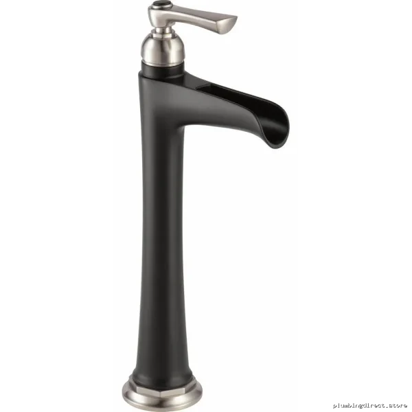 Brizo Luxe Nickel Matte Black Single Hole Vessel Bathroom Faucet 1.2 GPM