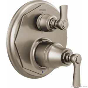 Pressure Balance Valve Trim W/six-function diverter - Luxe Nickel Brizo