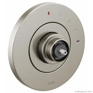 Brizo Luxe Nickel Pressure Balance Valve Trim No Handle T60P035-NKLHP