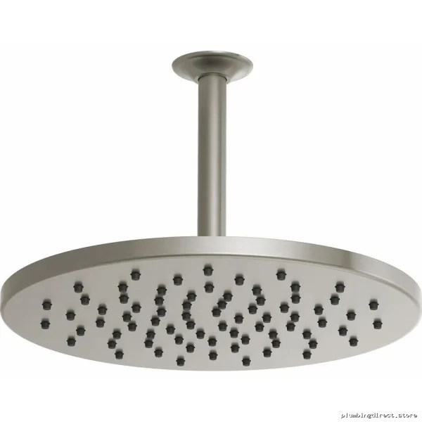 Luxe Nickel Round Raincan Shower Head by Brizo - Image 2