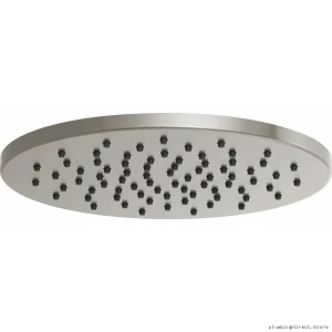 Luxe Nickel Round Raincan Shower Head by Brizo