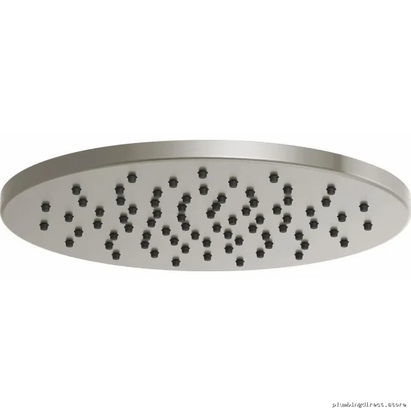 Luxe Nickel Round Raincan Shower Head by Brizo