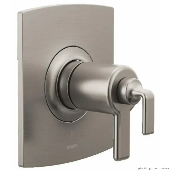 Brizo Luxe Nickel Thermostat Trim Only - Handle-Free Valve