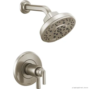 Brizo Luxe Nickel Thermostatic Shower Trim with TempAssure Technology