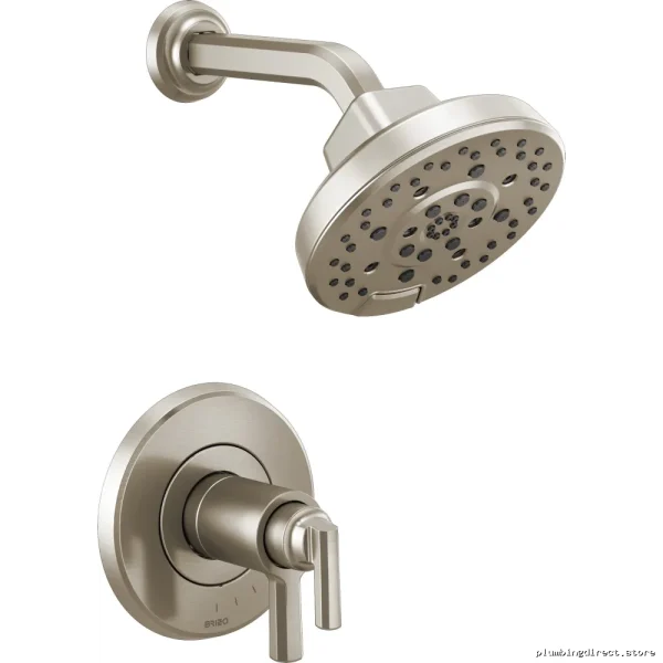 Brizo Luxe Nickel Thermostatic Shower Trim with TempAssure Technology