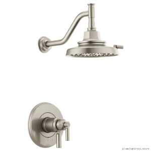 Thermostatic Shower Faucet Trim Luxe Nickel T60276-NK Brizo