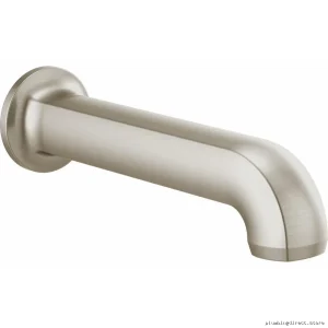 Brizo 73606-NK Luxe Nickel Tub Spout with No Diverter - Elegant Bathroom Upgrade